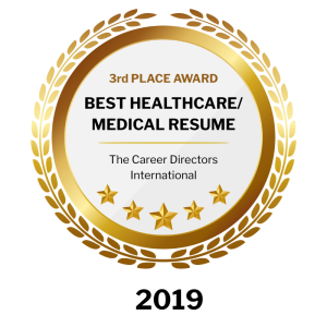 2019 Best Healthcare / Medical Résumé